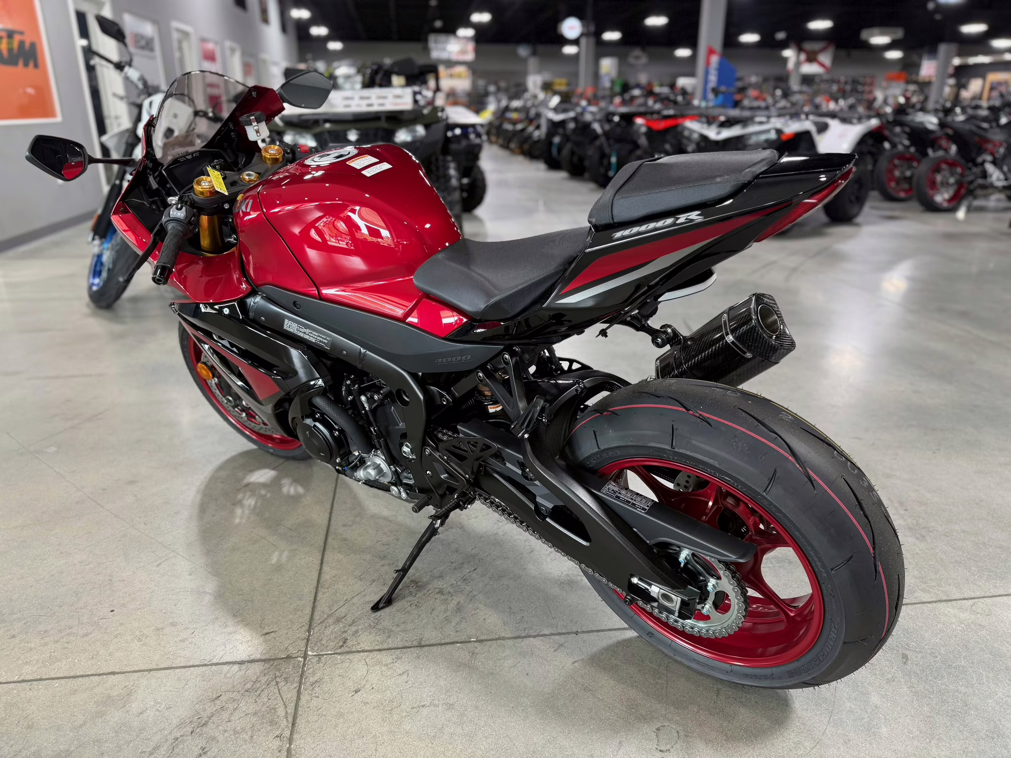 2025 Red Suzuki GSX-R 1000R Motorcycle