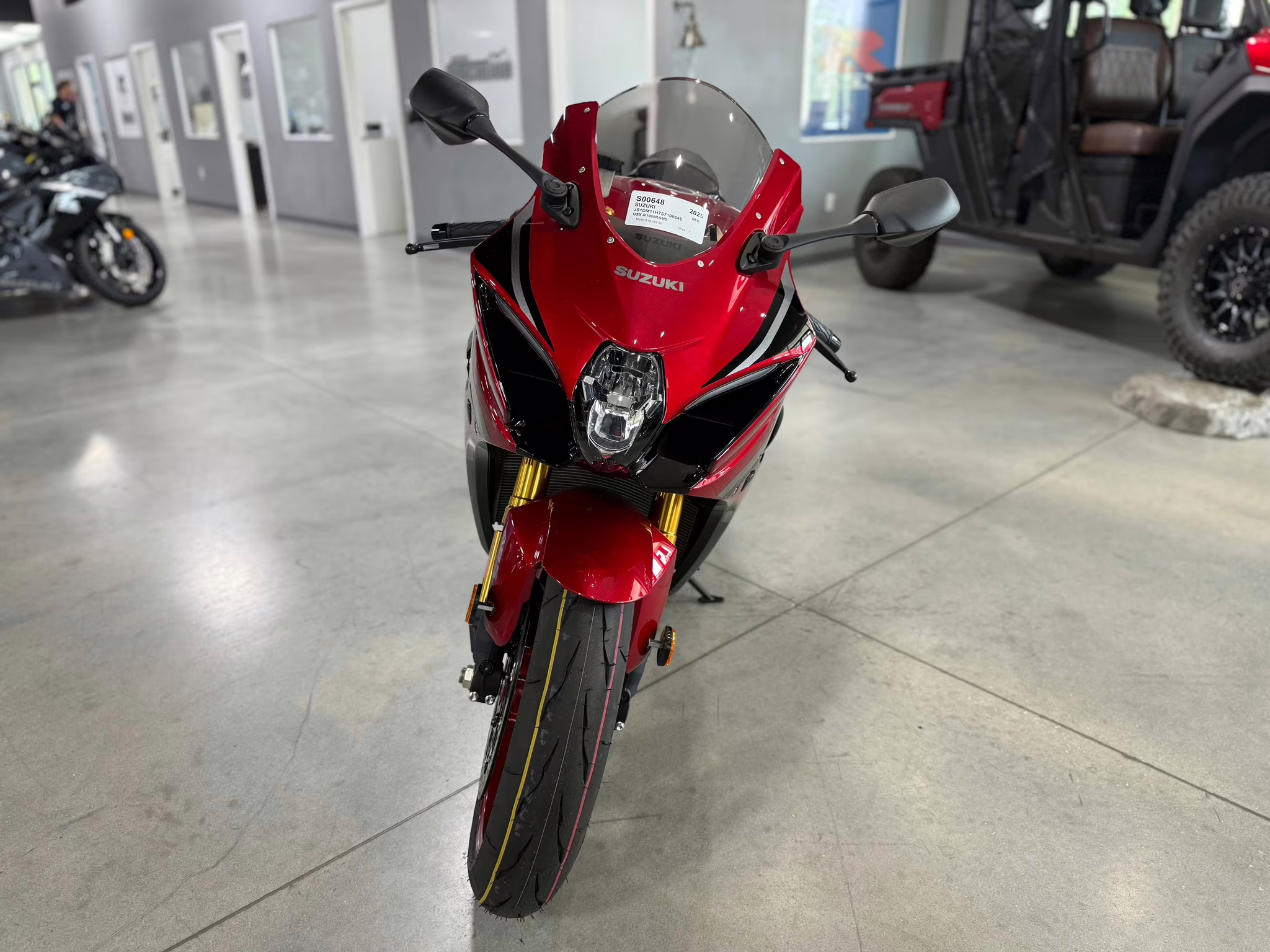 2025 Red Suzuki GSX-R 1000R Motorcycle