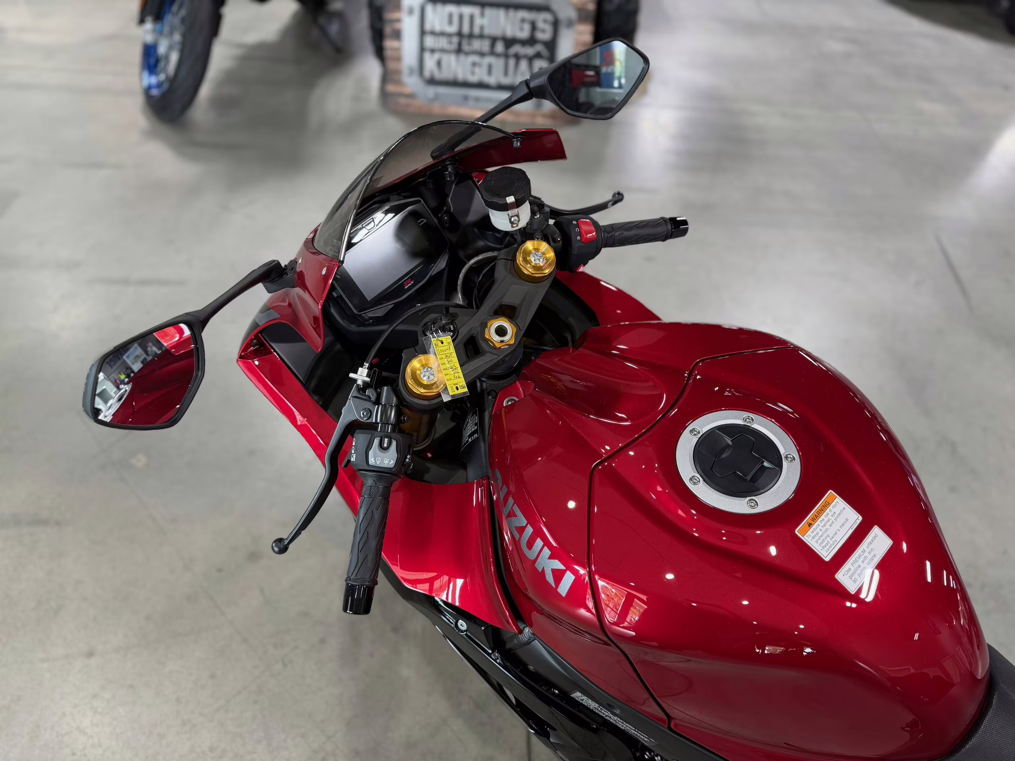 2025 Red Suzuki GSX-R 1000R Motorcycle