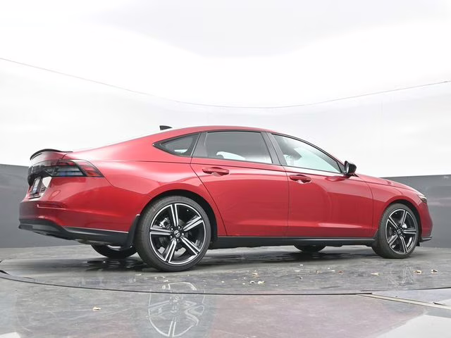 2026 Radiant Red Metallic Honda Accord Hybrid Sport FWD Sedan