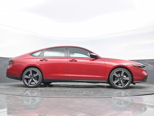 2026 Radiant Red Metallic Honda Accord Hybrid Sport FWD Sedan