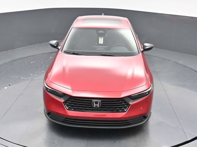 2026 Radiant Red Metallic Honda Accord Hybrid Sport FWD Sedan