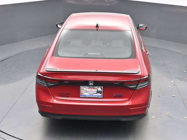 2026 Radiant Red Metallic Honda Accord Hybrid Sport FWD Sedan