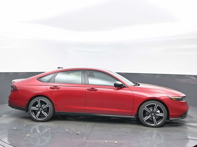 2026 Radiant Red Metallic Honda Accord Hybrid Sport FWD Sedan