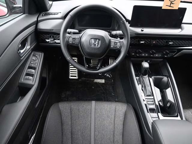 2026 Radiant Red Metallic Honda Accord Hybrid Sport FWD Sedan