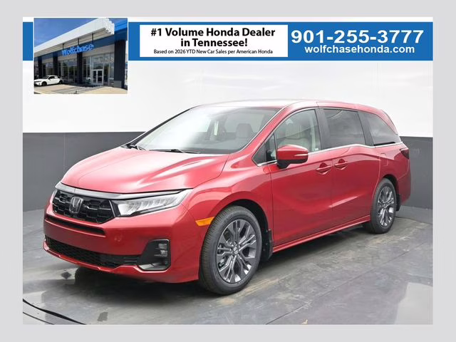 2026 Radiant Red Metallic II Honda Odyssey Touring FWD Van