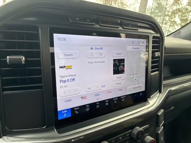 2024 Black Metallic Ford F-150 STX 4X4 Truck