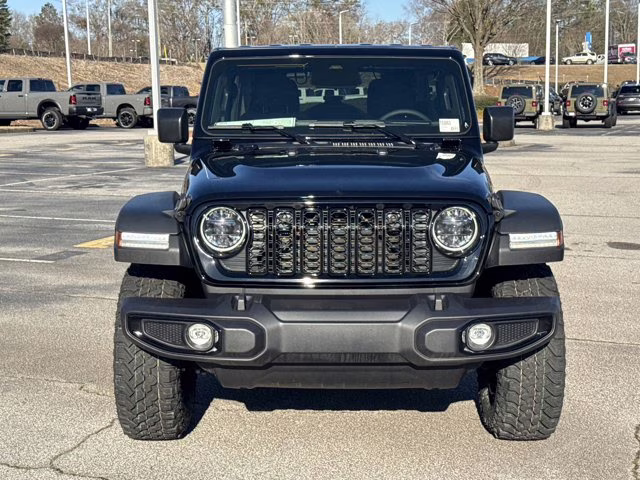 2026 Black Clearcoat Jeep Wrangler Willys 4X4 Convertible