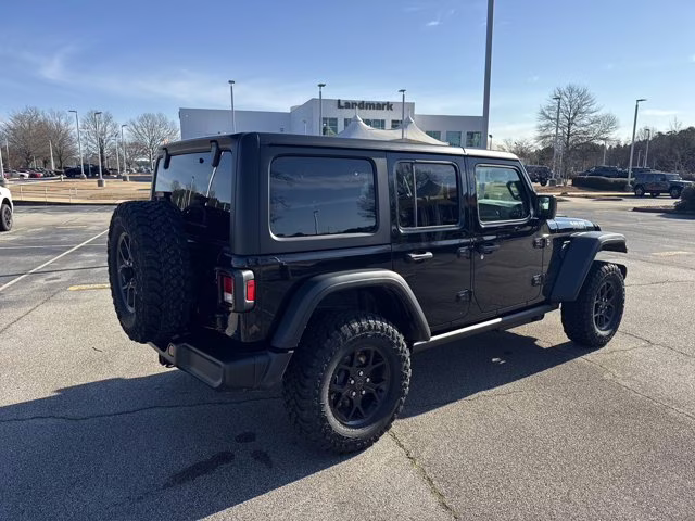 2026 Black Clearcoat Jeep Wrangler Willys 4X4 Convertible