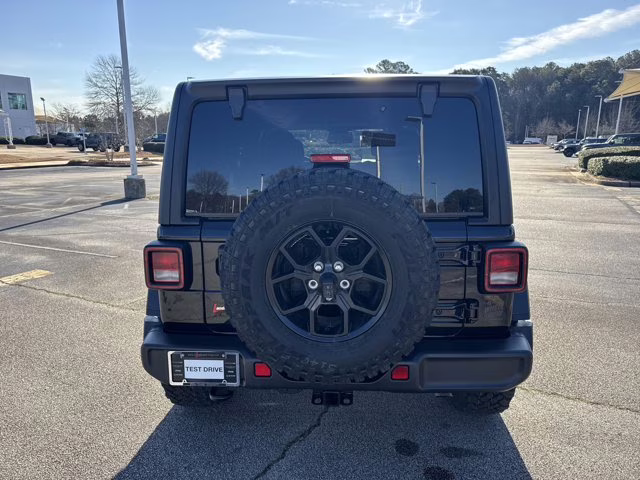 2026 Black Clearcoat Jeep Wrangler Willys 4X4 Convertible