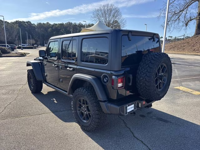 2026 Black Clearcoat Jeep Wrangler Willys 4X4 Convertible