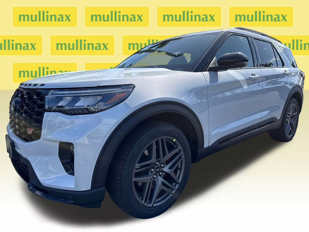 2026 Space White Metallic Ford Explorer ST RWD SUV