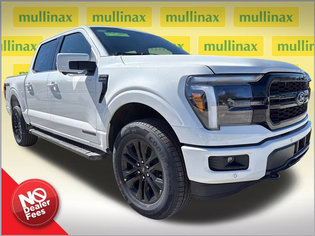 2026 Star White Metallic Tri-Coat Ford F-150 Lariat 4X4 Truck