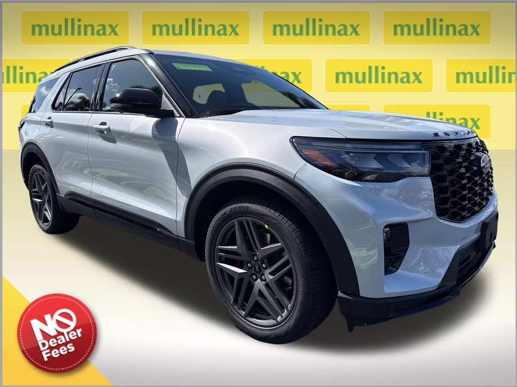 2026 Space White Metallic Ford Explorer ST RWD SUV