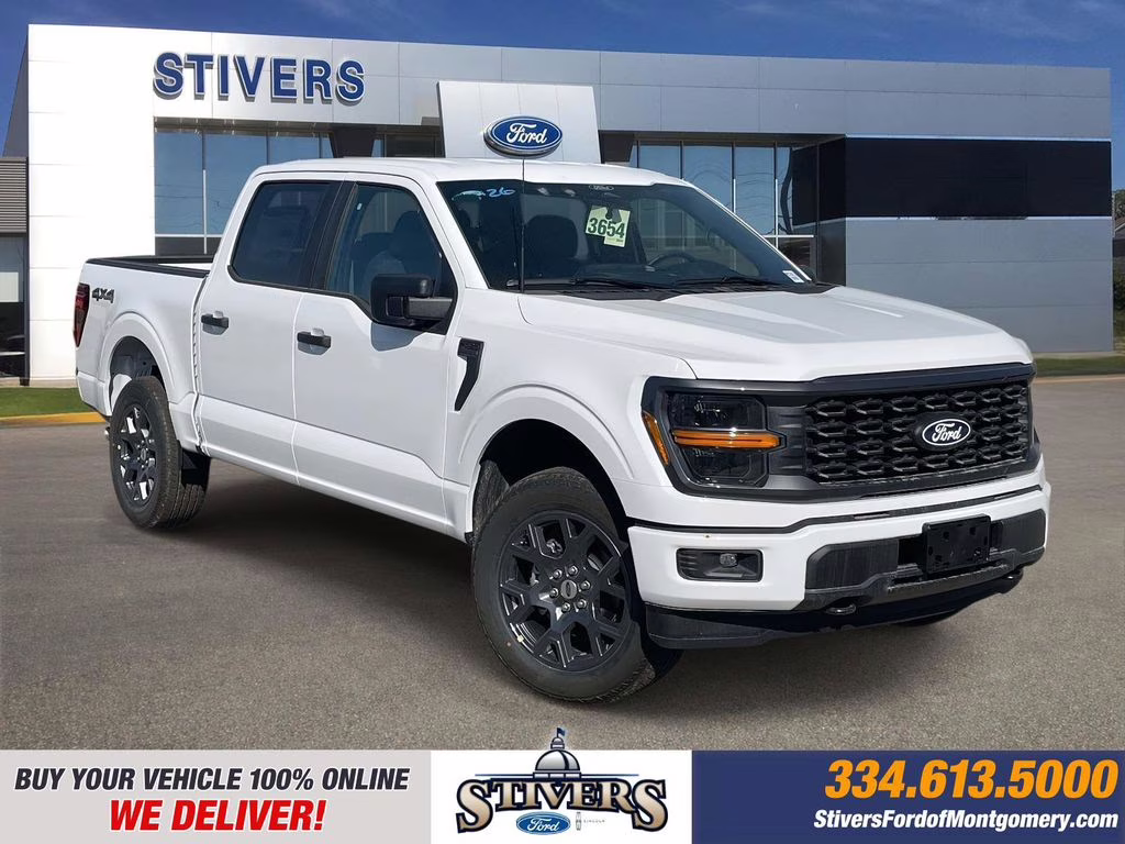 2026 Oxford White Ford F-150 STX 4X4 Truck