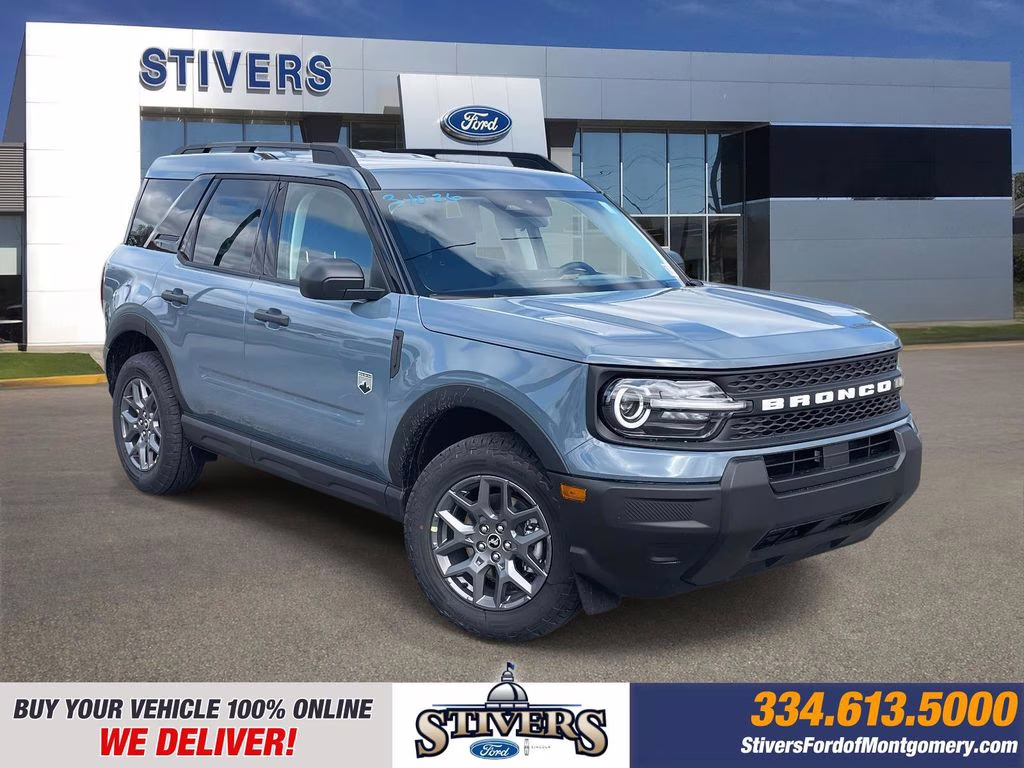 2026 Azure Gray Metallic Tri-Coat Ford Bronco Sport Big Bend 4X4 SUV