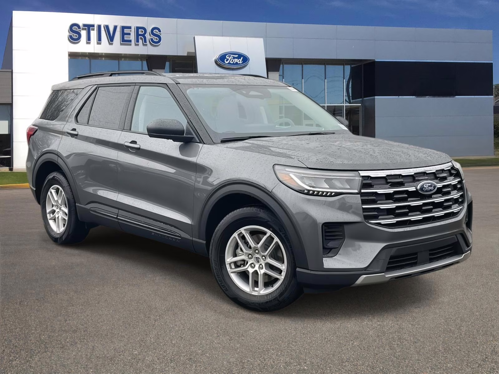 2026 Carbonized Gray Metallic Ford Explorer Active RWD SUV