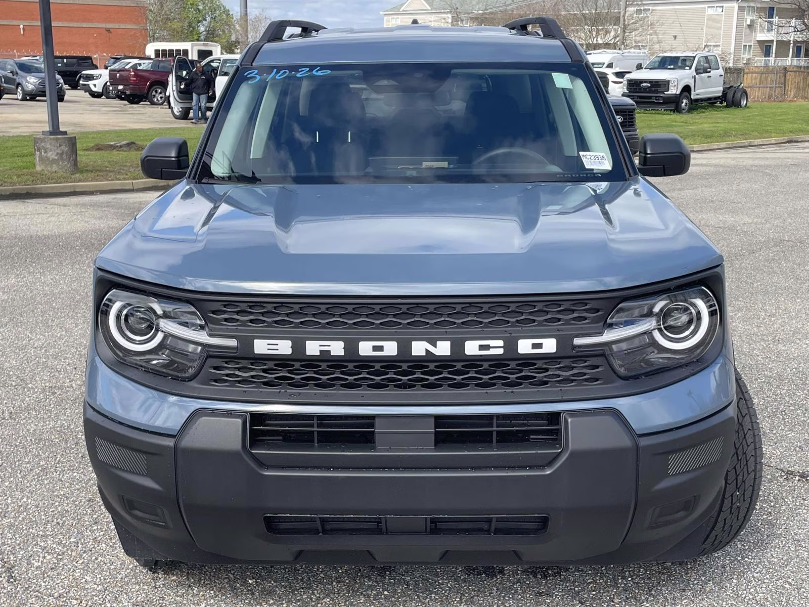 2026 Azure Gray Metallic Tri-Coat Ford Bronco Sport Big Bend 4X4 SUV