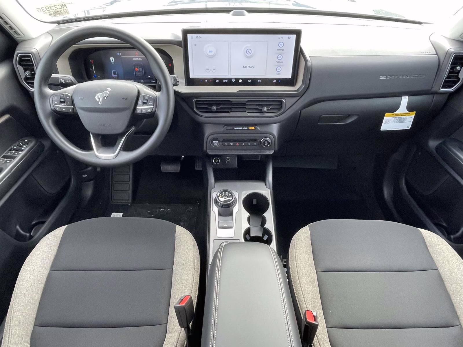 2026 Azure Gray Metallic Tri-Coat Ford Bronco Sport Big Bend 4X4 SUV