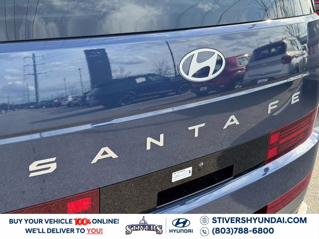 2026 Atlantis Blue Hyundai Santa Fe Limited FWD SUV