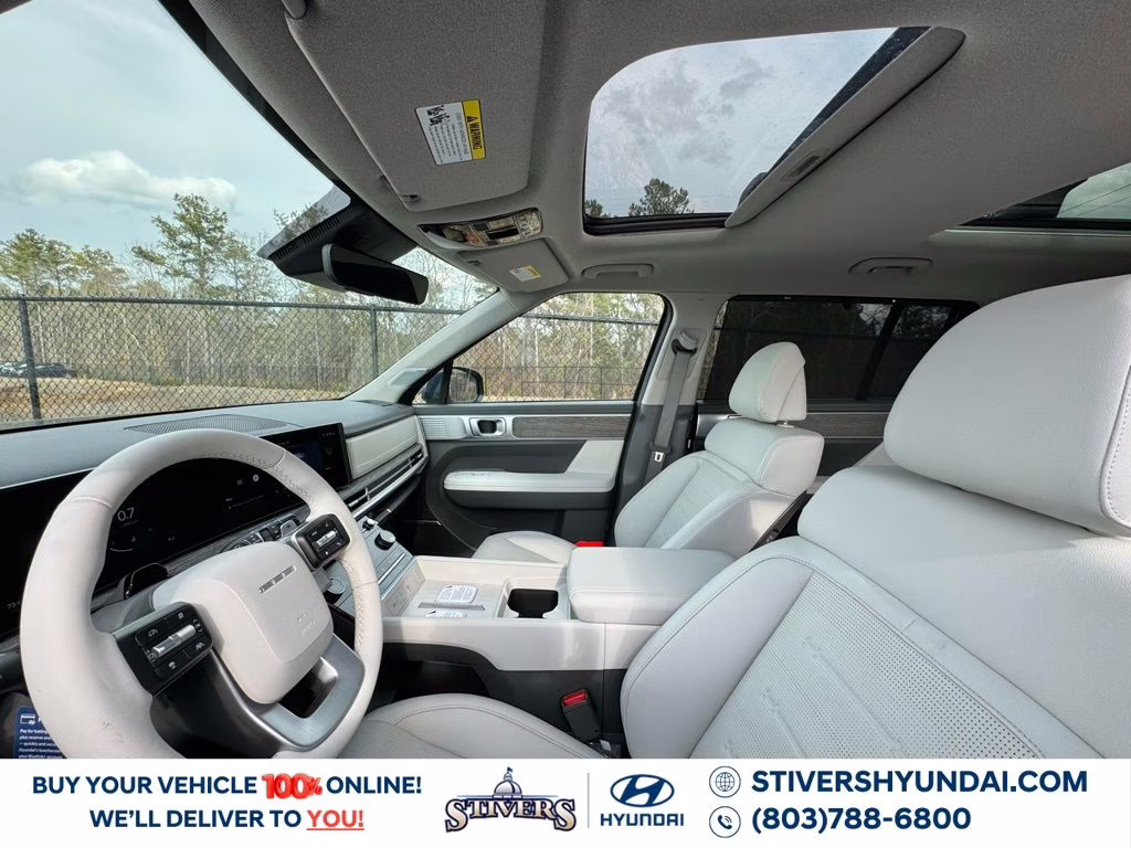 2026 Atlantis Blue Hyundai Santa Fe Limited FWD SUV