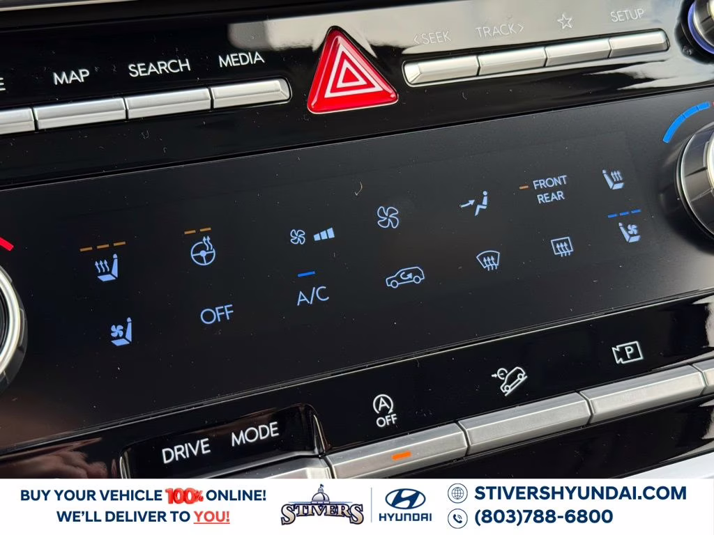 2026 Atlantis Blue Hyundai Santa Fe Limited FWD SUV