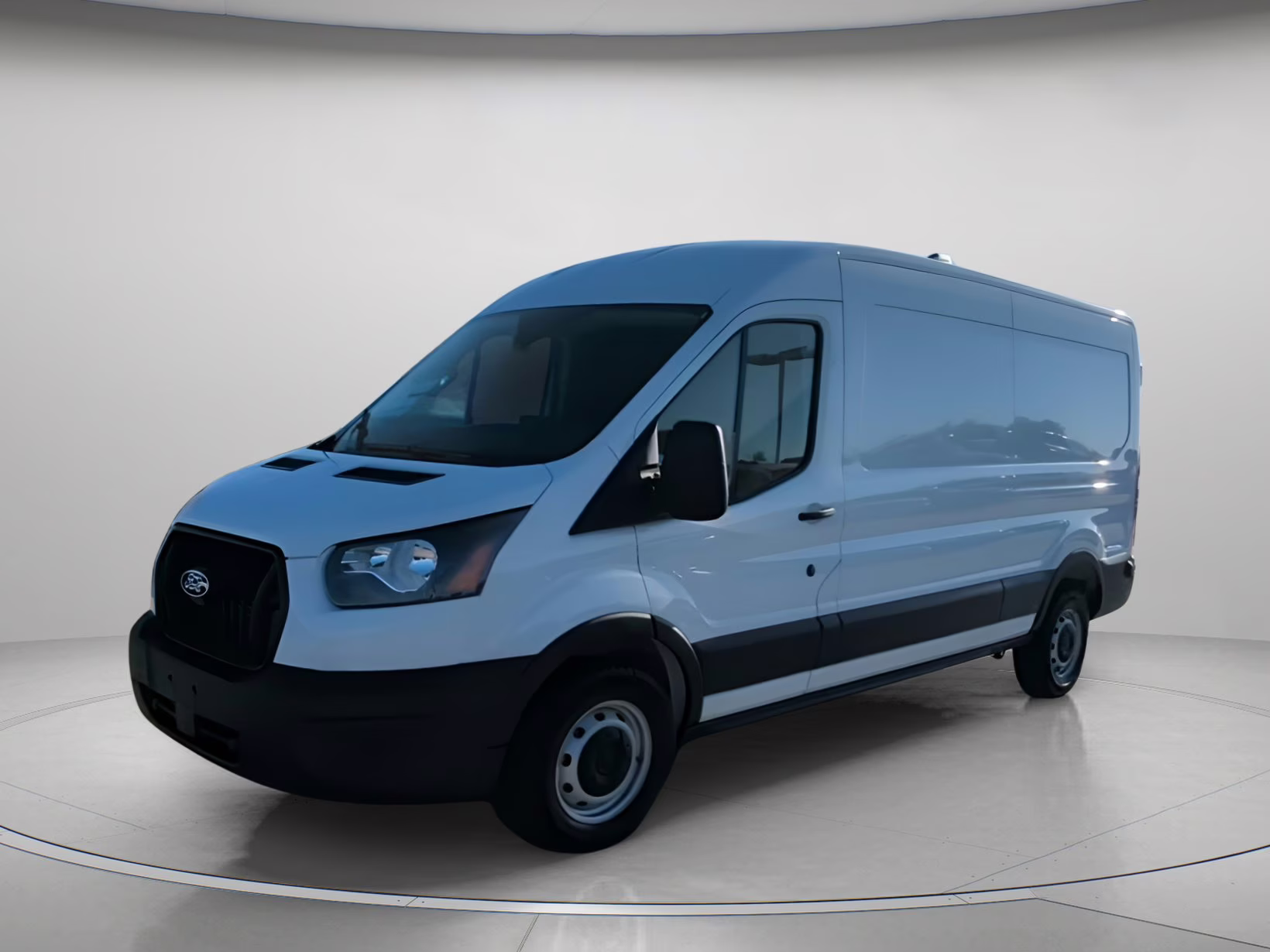 2026 Oxford White Ford Transit Cargo Van RWD Van