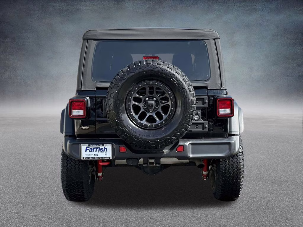 2022 Black Clearcoat Jeep Wrangler Unlimited Rubicon 4X4 SUV