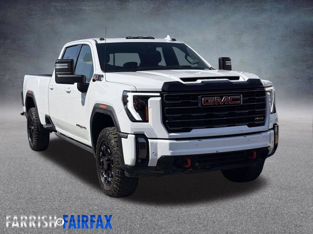 2024 Summit White GMC Sierra 2500HD AT4 4X4 Truck