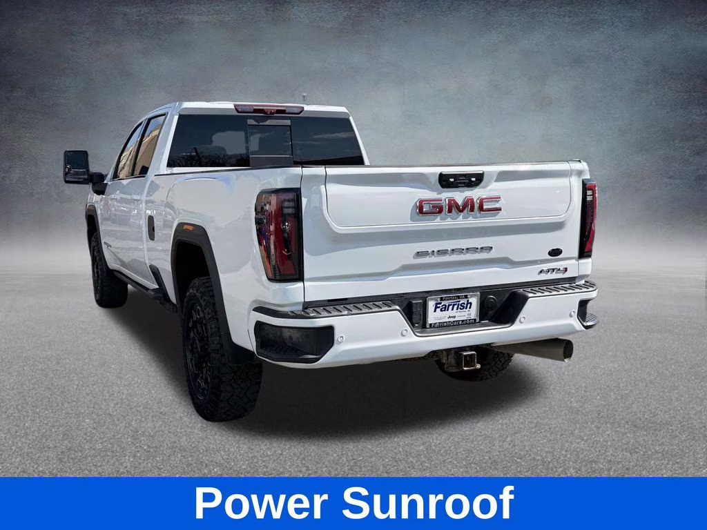 2024 Summit White GMC Sierra 2500HD AT4 4X4 Truck