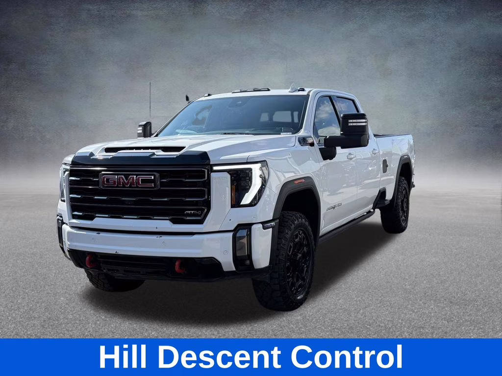 2024 Summit White GMC Sierra 2500HD AT4 4X4 Truck