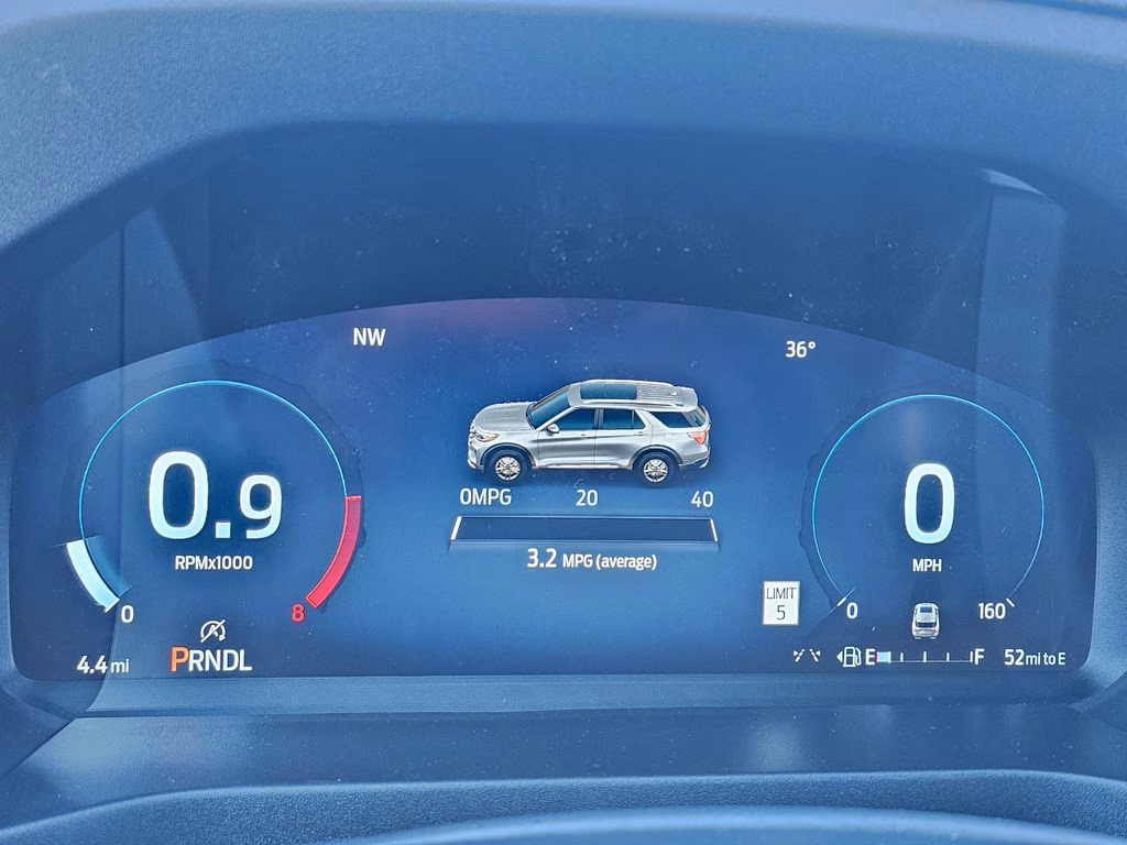 2026 Space White Metallic Ford Explorer Active RWD SUV