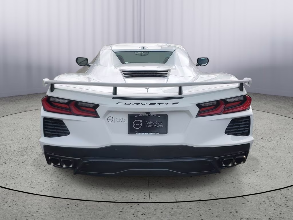 2025 Arctic White Chevrolet Corvette 3LT Convertible 1-Owner RWD Convertible