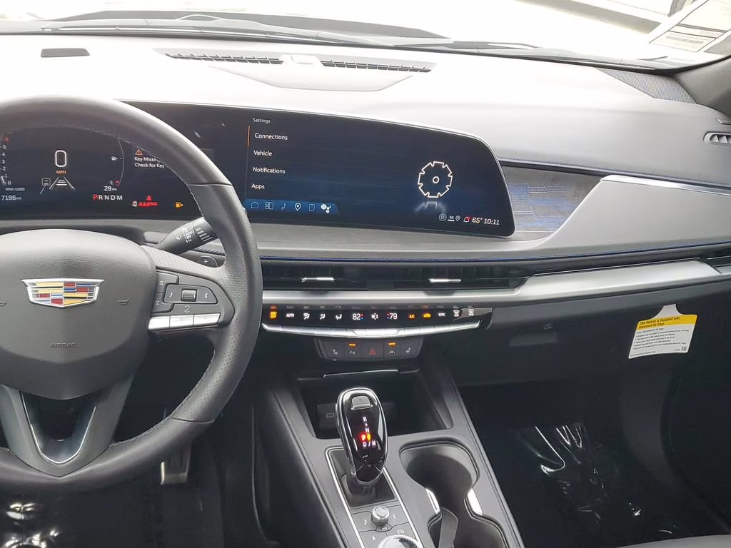 2025 Stellar Black Metallic Cadillac XT4 FWD Sport FWD SUV