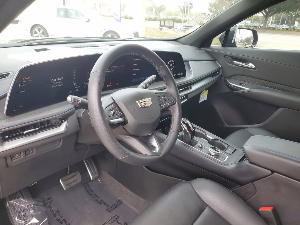 2025 Stellar Black Metallic Cadillac XT4 FWD Sport FWD SUV