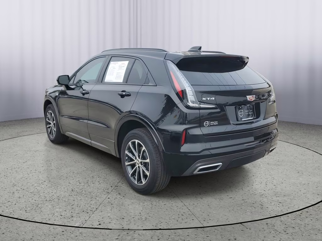 2025 Stellar Black Metallic Cadillac XT4 FWD Sport FWD SUV