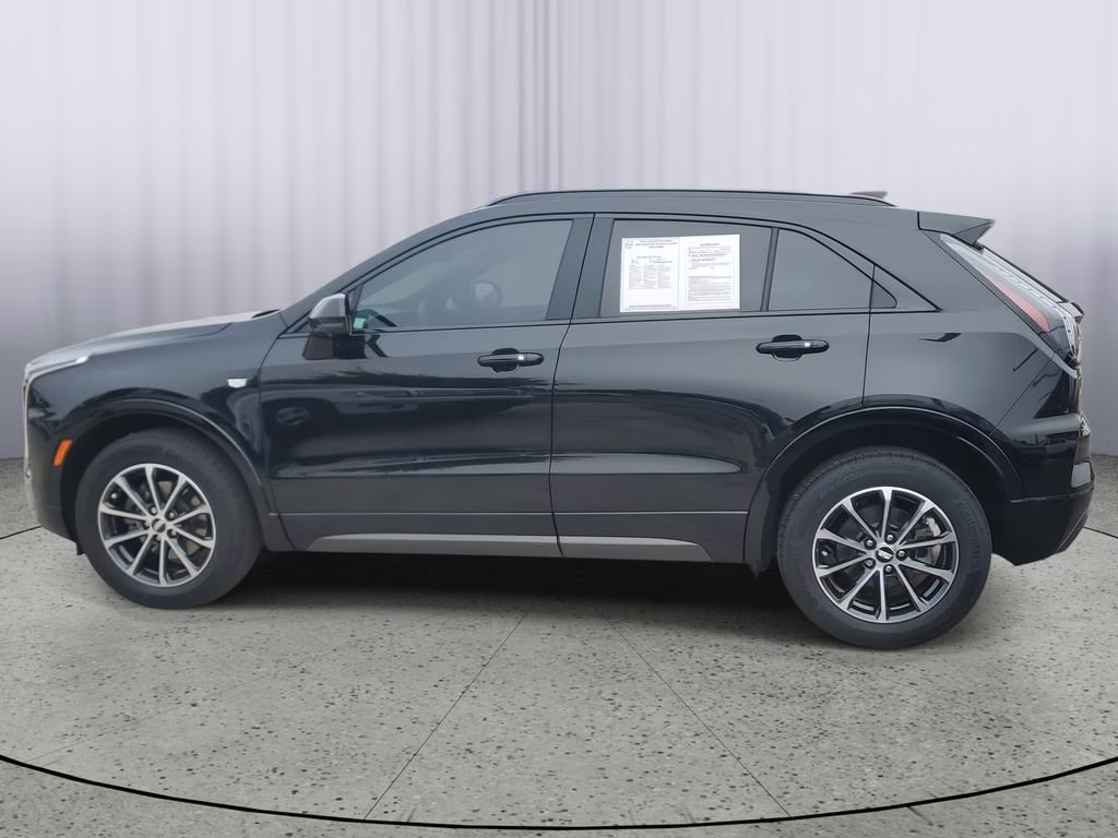 2025 Stellar Black Metallic Cadillac XT4 FWD Sport FWD SUV