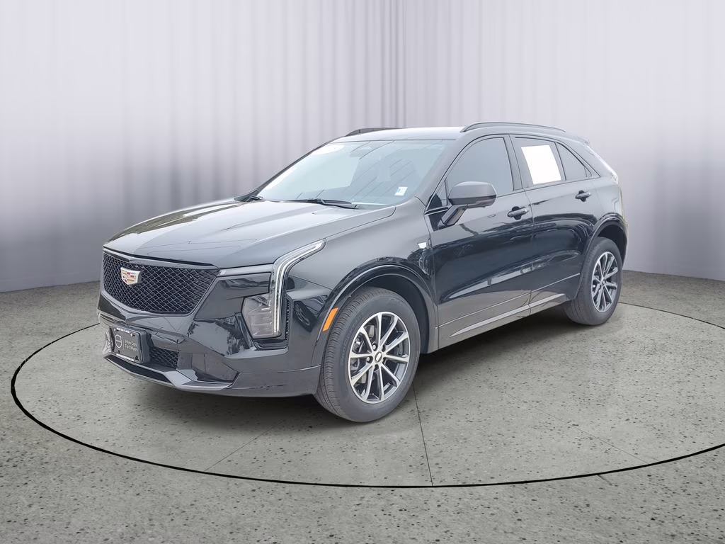 2025 Stellar Black Metallic Cadillac XT4 FWD Sport FWD SUV