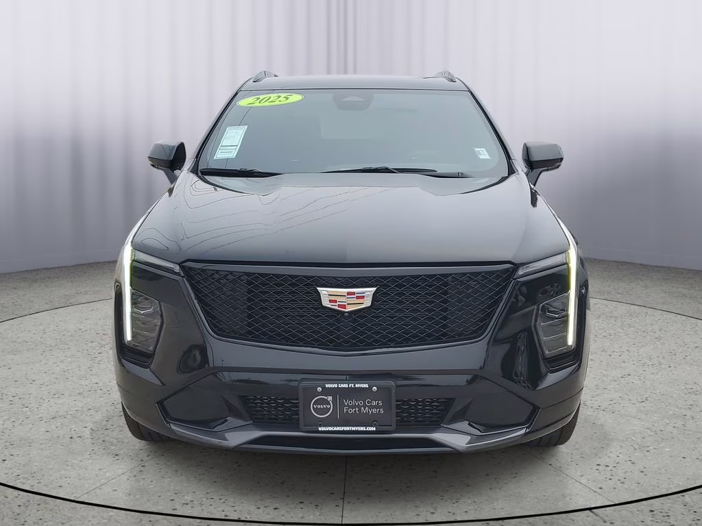 2025 Stellar Black Metallic Cadillac XT4 FWD Sport FWD SUV