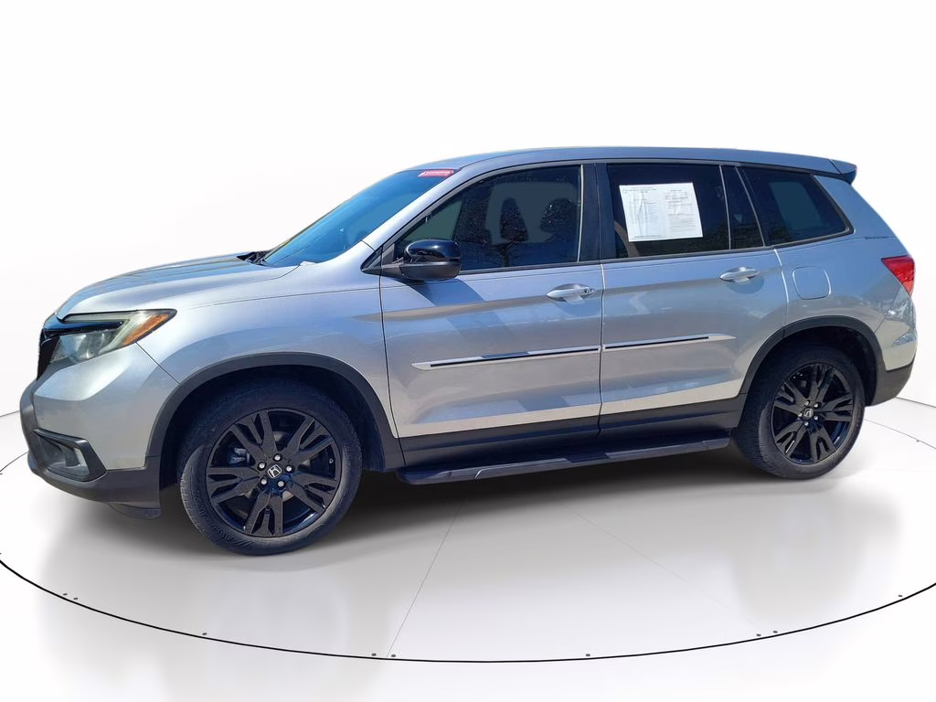 2019 Lunar Silver Metallic Honda Passport Sport FWD SUV