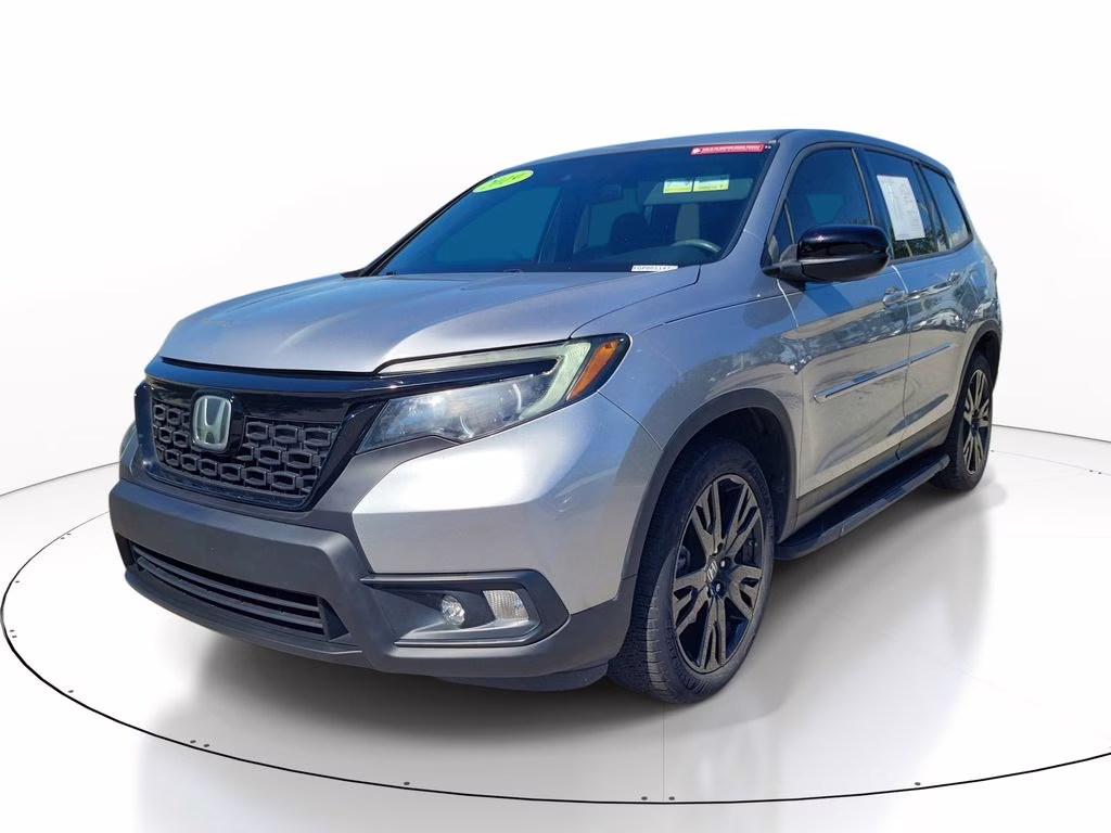 2019 Lunar Silver Metallic Honda Passport Sport FWD SUV