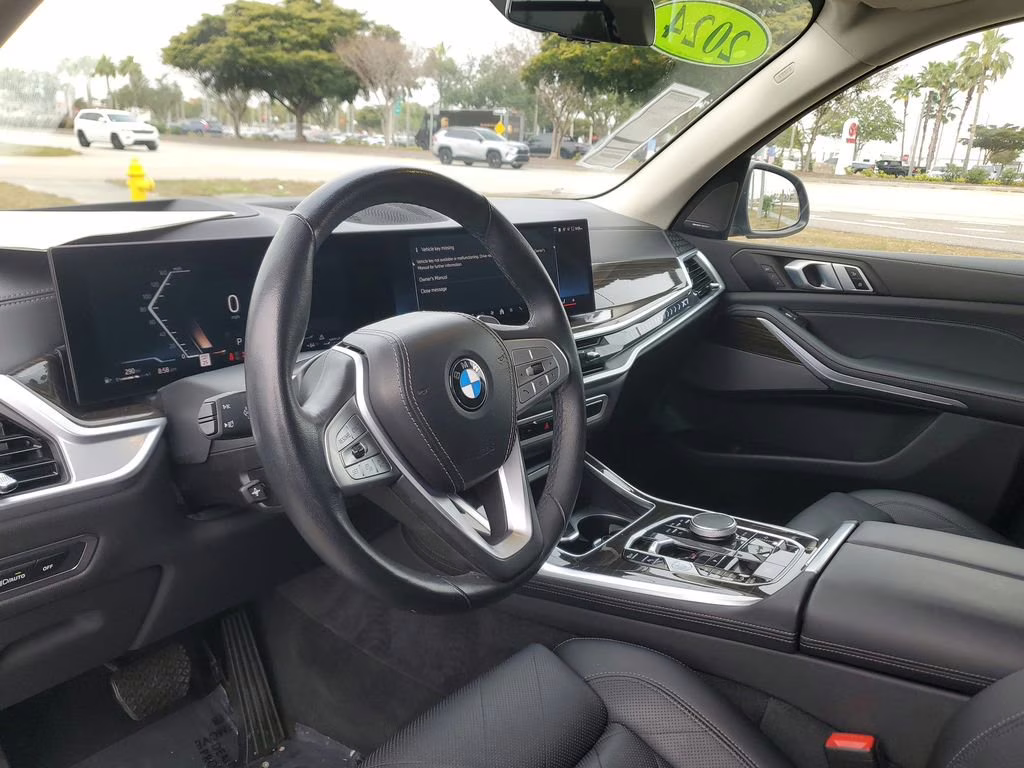 2024 Black Sapphire Metallic BMW X7 xDrive40i AWD SUV