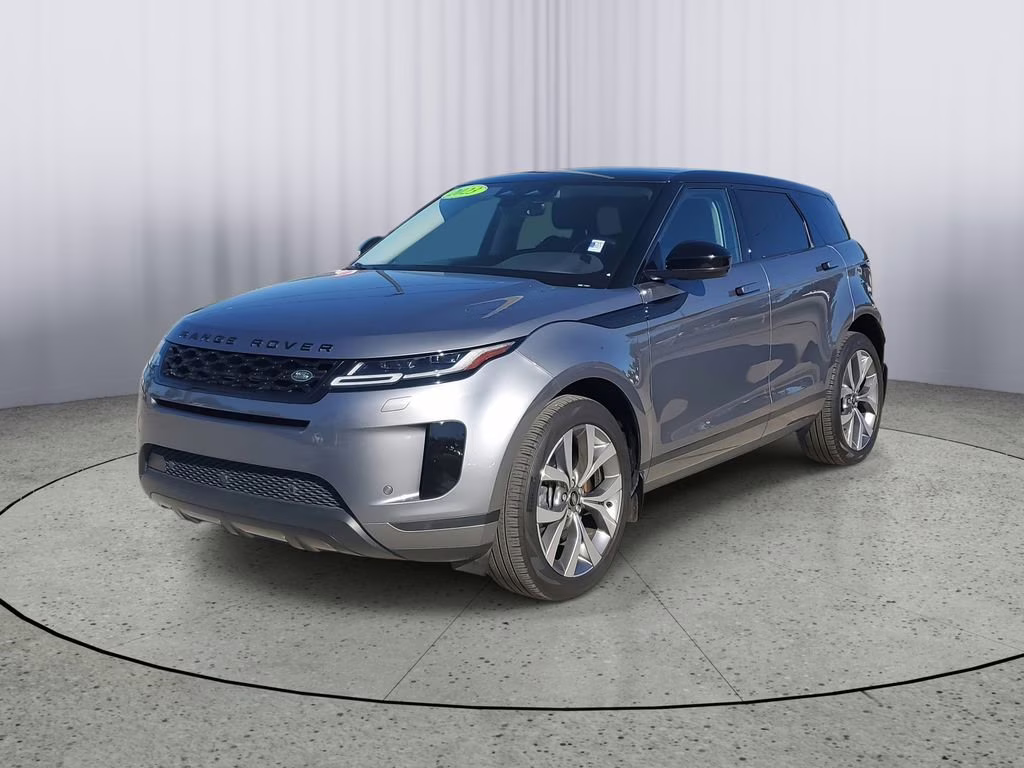 2023 Seoul Pearl Silver Metallic Land Rover Range Rover Evoque SE AWD SUV