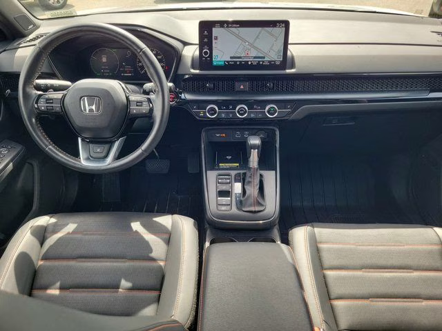 2024 Platinum White Pearl Honda CR-V Hybrid Sport Touring AWD SUV