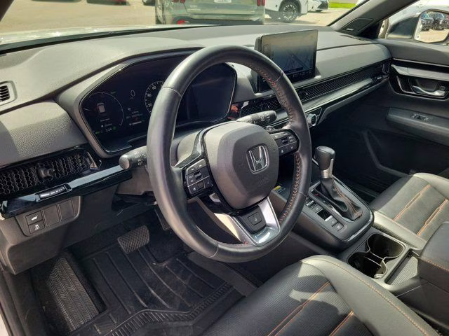 2024 Platinum White Pearl Honda CR-V Hybrid Sport Touring AWD SUV