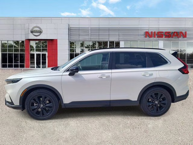 2024 Platinum White Pearl Honda CR-V Hybrid Sport Touring AWD SUV