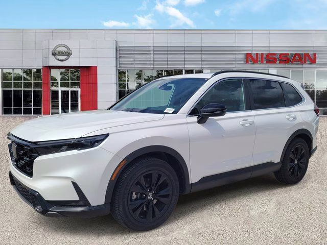 2024 Platinum White Pearl Honda CR-V Hybrid Sport Touring AWD SUV