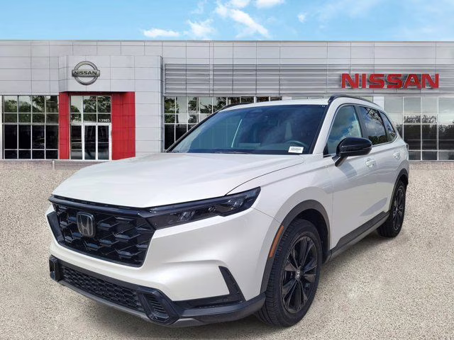 2024 Platinum White Pearl Honda CR-V Hybrid Sport Touring AWD SUV