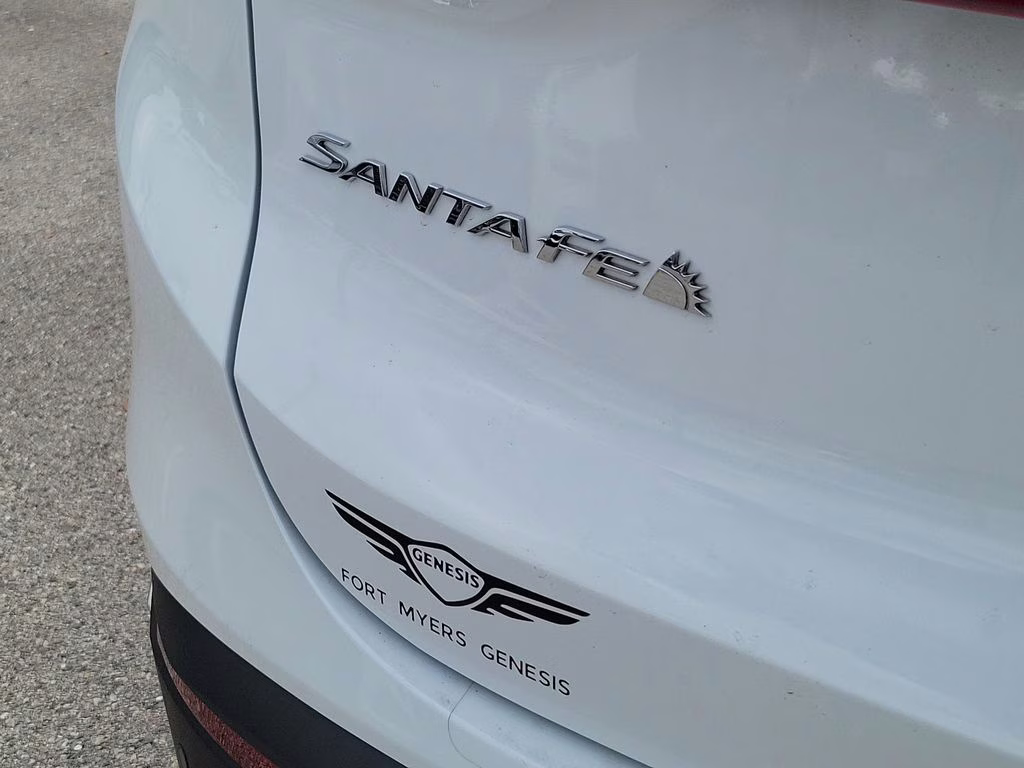 2022 Quartz White Hyundai Santa Fe Limited AWD SUV