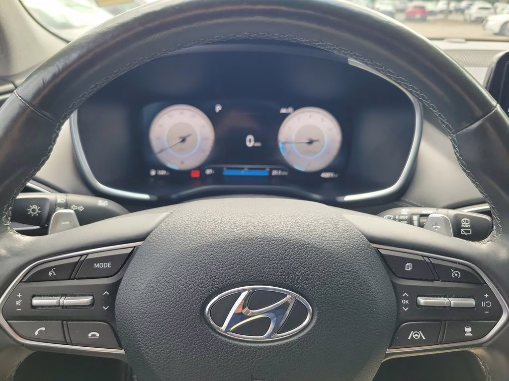 2022 Quartz White Hyundai Santa Fe Limited AWD SUV